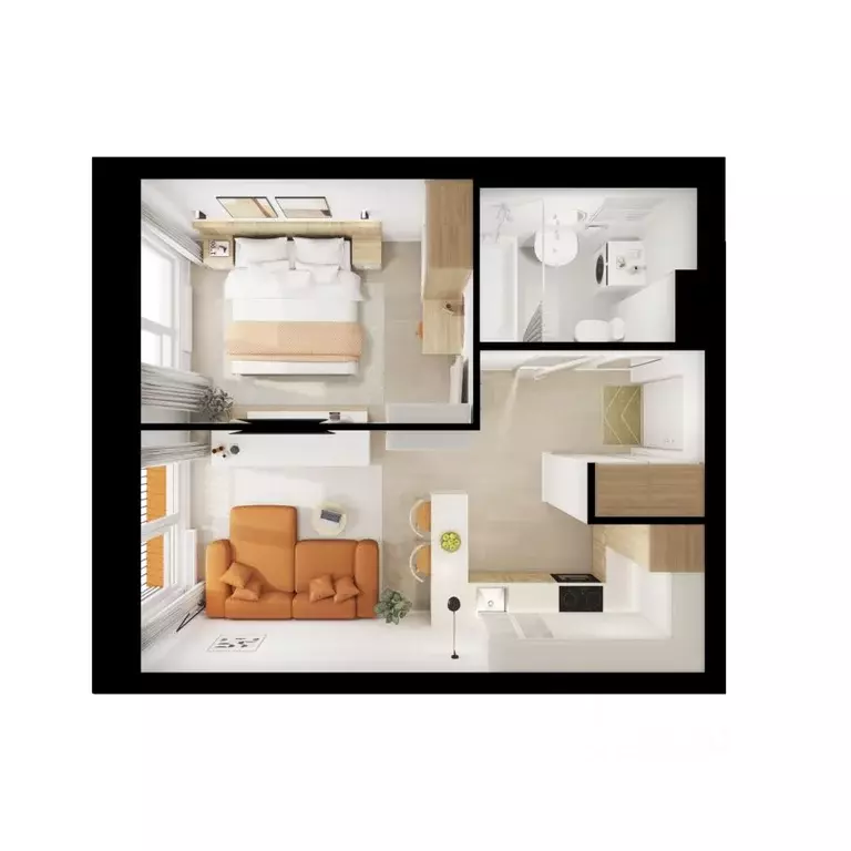 1-к кв. Московская область, Котельники Парковый мкр, Белая Дача Парк ... - Фото 2