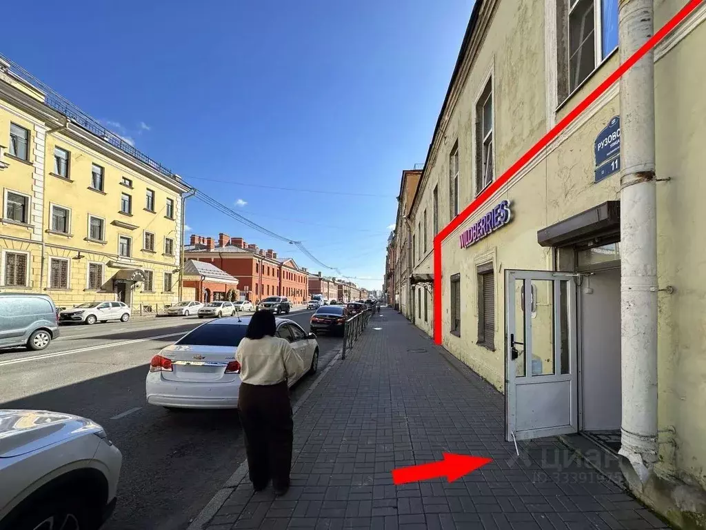 Помещение свободного назначения в Санкт-Петербург Рузовская ул., 11 ... - Фото 2