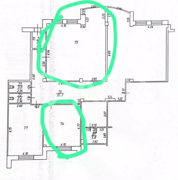 Торговое помещение на Чистопольской, 30м - Фото 1