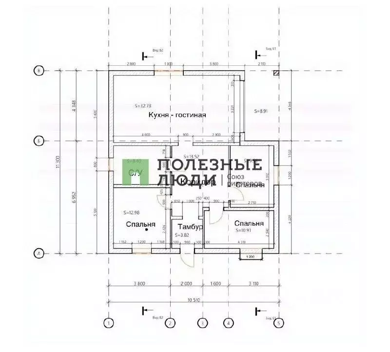 Дом в Саратовская область, пос. Расково ул. Юбилейная, 3 (100 м) - Фото 0