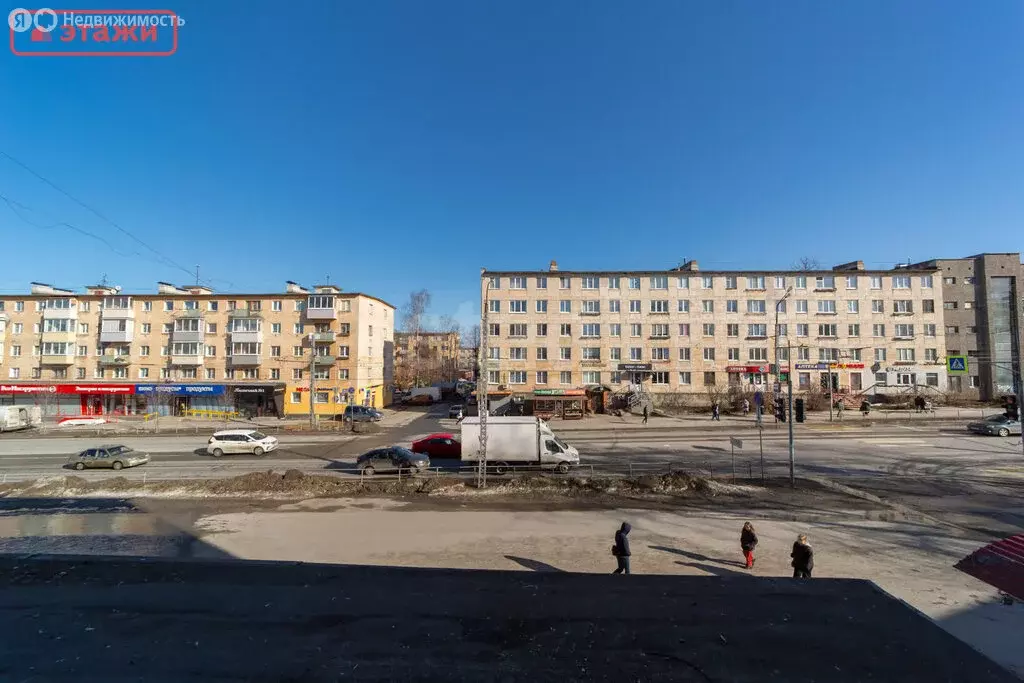 2-комнатная квартира: Петрозаводск, улица Маршала Мерецкова, 4 (38.6 ... - Фото 2