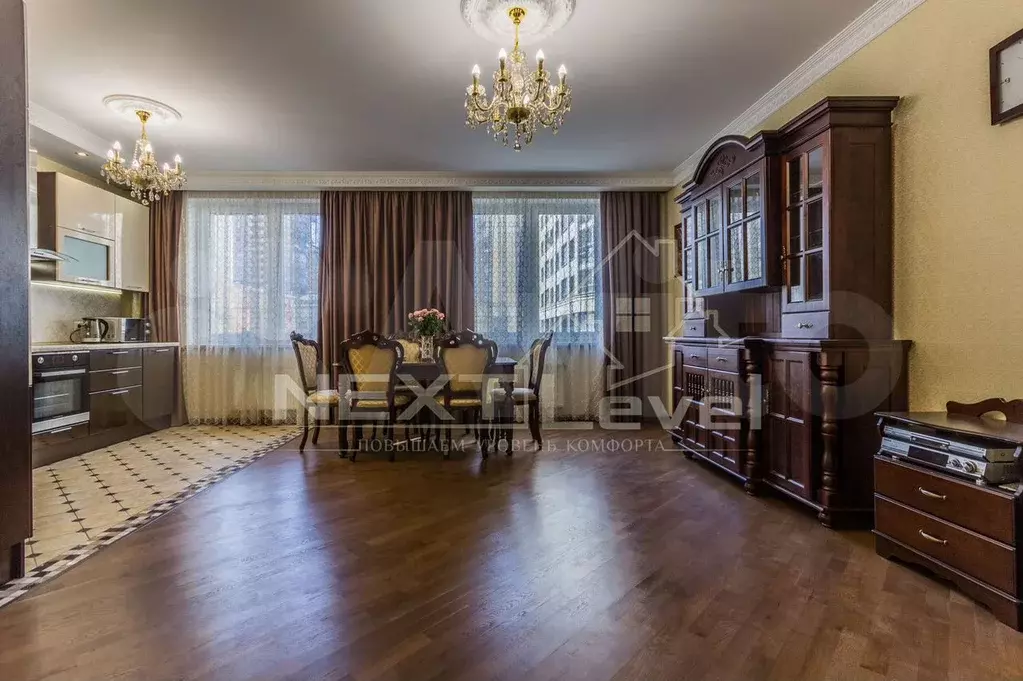 3-к. квартира, 110,9 м, 2/15 эт. - Фото 1