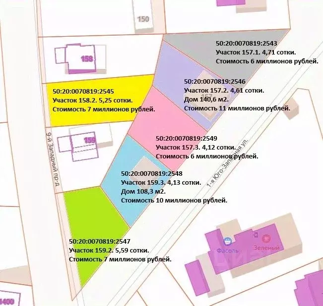 Участок в Московская область, Одинцовский городской округ, д. Сивково, ... - Фото 2