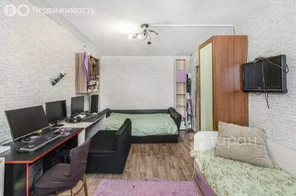 1к в 3-комнатной квартире (18.1 м) - Фото 1