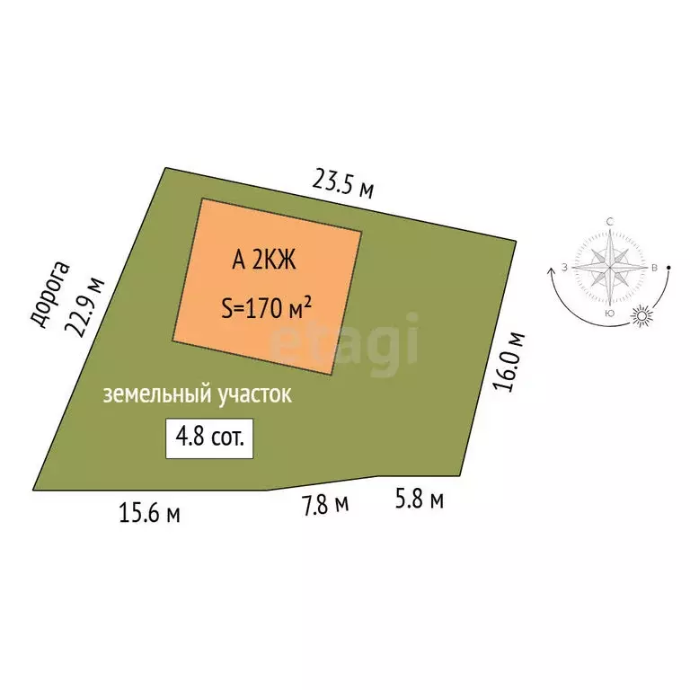 Дом в Тюмень, микрорайон Парфёново, Ракетный переулок (170 м) - Фото 1