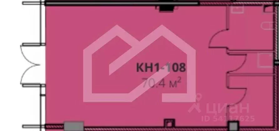 Помещение свободного назначения в Москва ул. Гастелло, 30 (70 м) - Фото 2