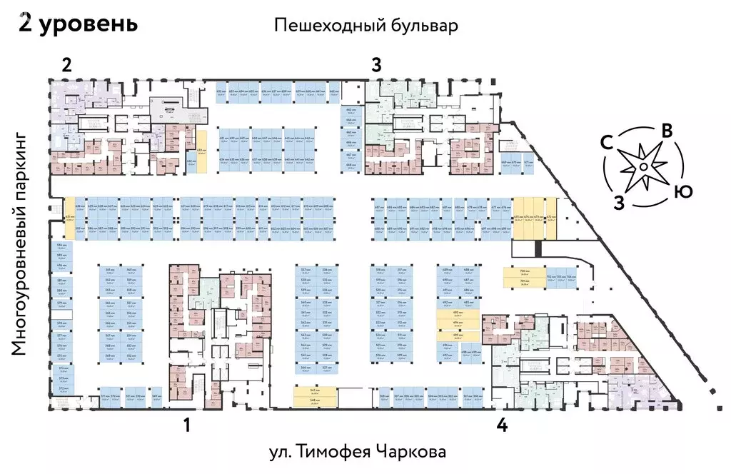 3-комнатная квартира: Тюмень, улица Тимофея Чаркова, 93 (128.63 м) - Фото 2