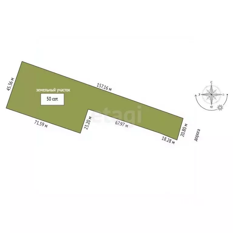 Участок в Орловская область, Свердловский район, Богодуховское с/пос, ... - Фото 2