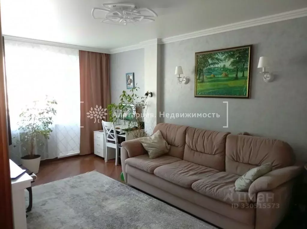 3-к кв. Томская область, Томск ул. Смирнова, 40 (61.2 м) - Фото 1