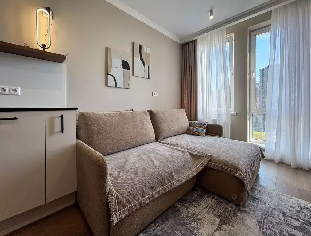 Студия Москва Новоостаповская ул., 20 (21.0 м) - Фото 1