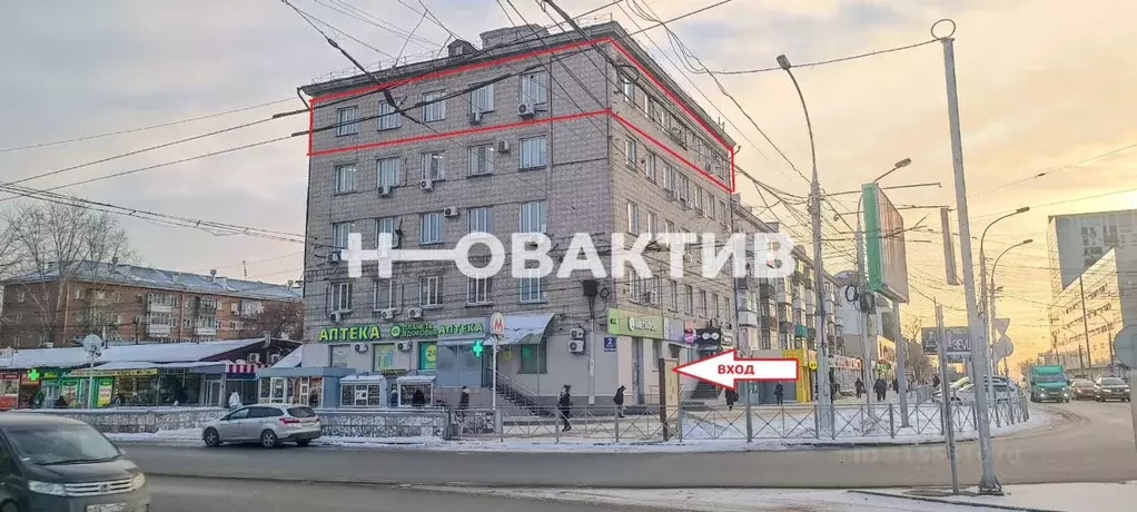 Офис в Новосибирская область, Новосибирск просп. Карла Маркса, 2 (15 ... - Фото 1