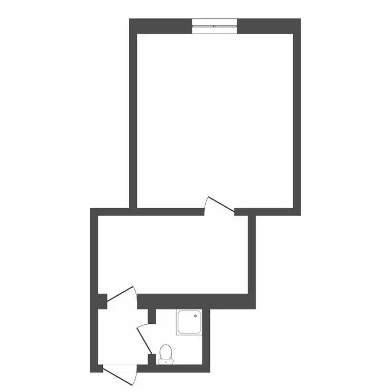 1-комнатная квартира: Тюмень, Олимпийская улица, 17 (16.9 м) - Фото 1