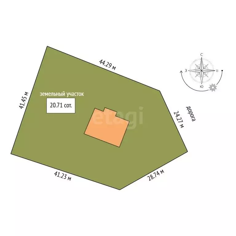 Дом в село Драгунское, Лесная улица (123.5 м) - Фото 2