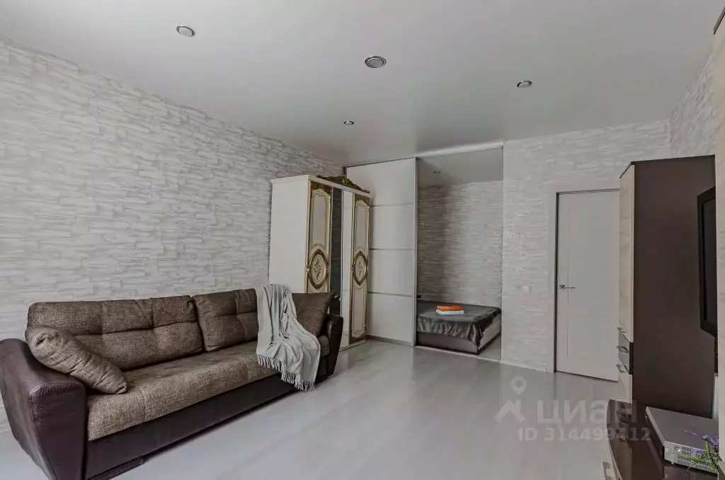 1-к кв. Татарстан, Казань Чистопольская ул., 85а (35.0 м) - Фото 1