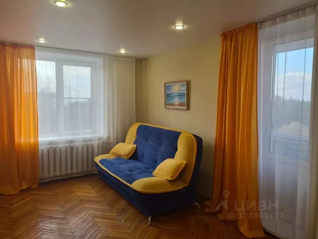 2-к кв. Московская область, Пущино Серпухов городской округ, АБ мкр, 1 ... - Фото 1