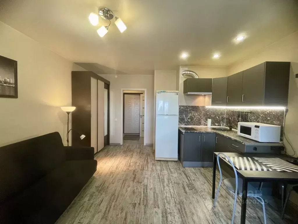 Студия Ленинградская область, Мурино Всеволожский район, просп. ... - Фото 1