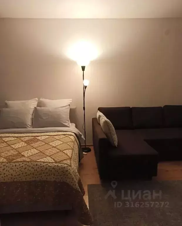 Студия Санкт-Петербург ул. Среднерогатская, 16к5 (27.0 м) - Фото 1