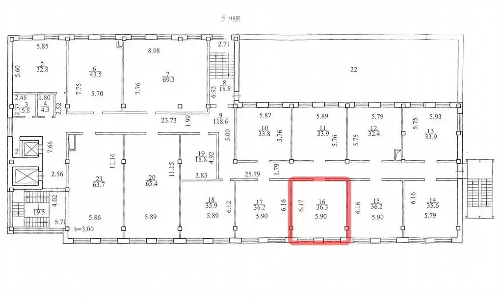 Офис в Новосибирская область, Новосибирск Владимировская ул., 26/1 (36 ... - Фото 1