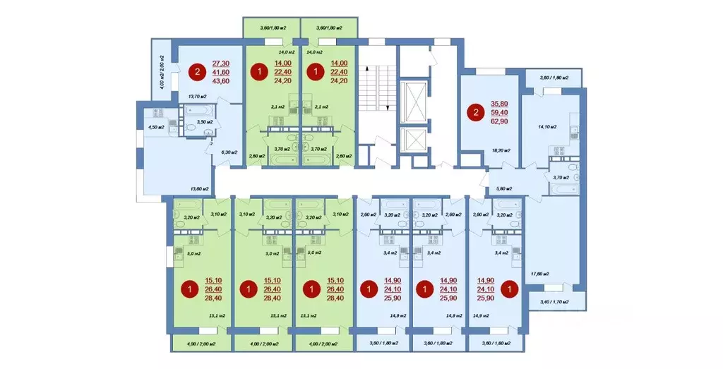 2-к кв. Московская область, Люберцы городской округ, д. Островцы, ... - Фото 2