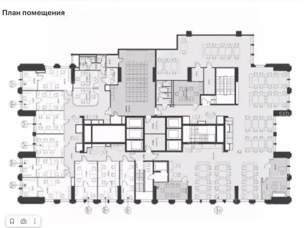 Офис в Москва Новодмитровская ул., 2к1 (1160 м) - Фото 1