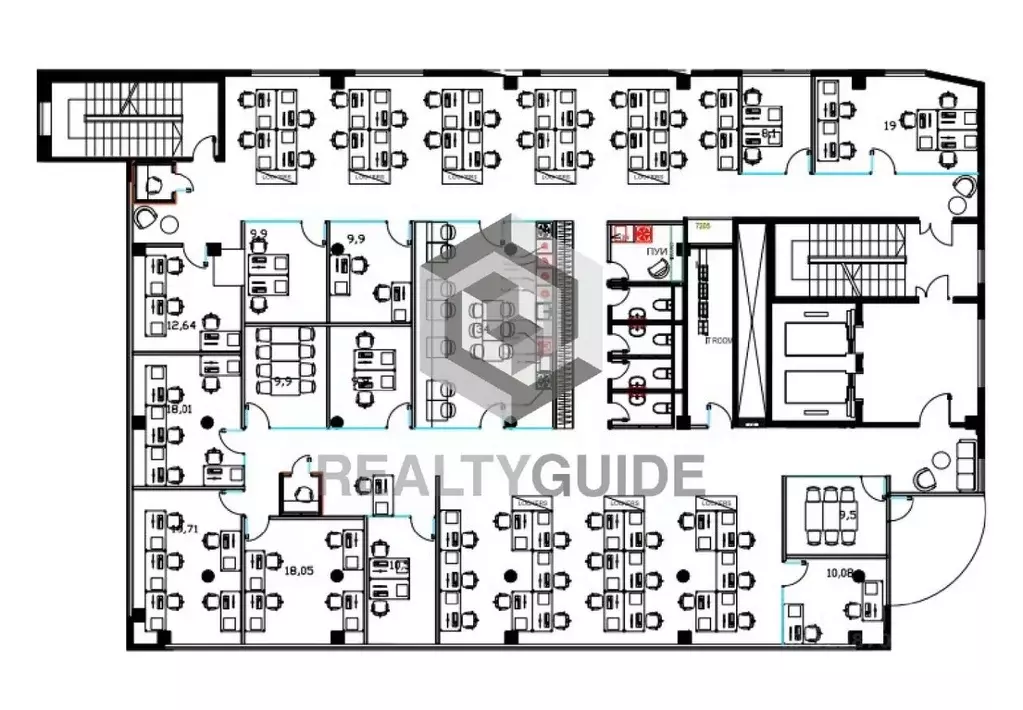 Офис в Москва Газетный пер., 17 (532 м) - Фото 1