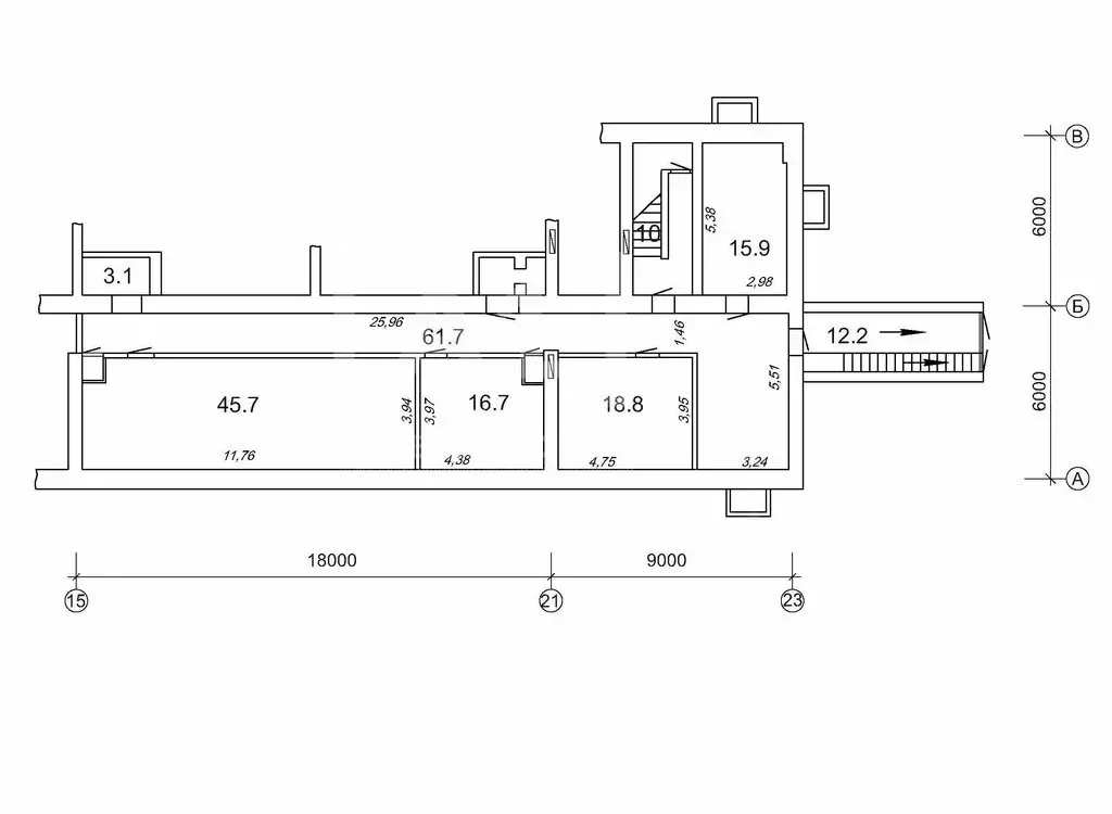 Торговая площадь (450 м) - Фото 1