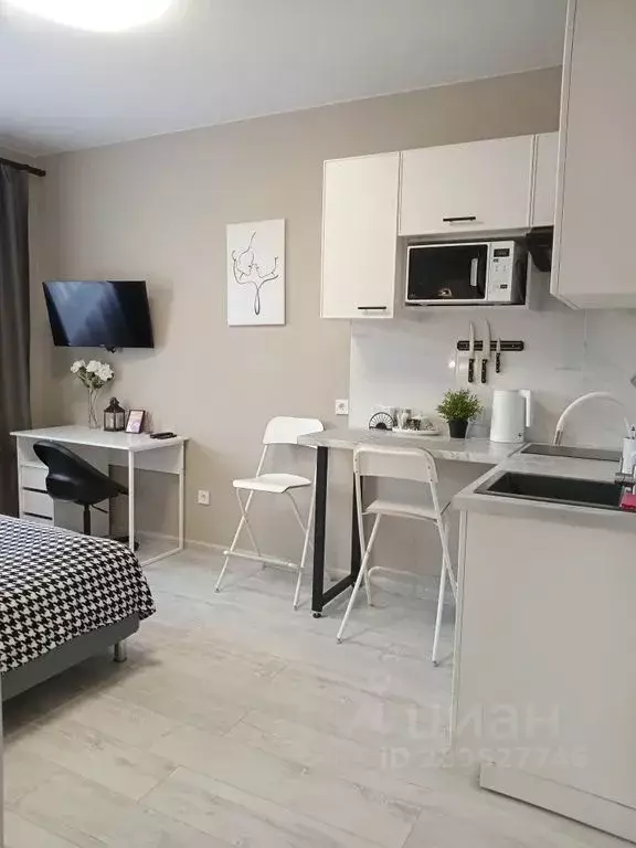 Студия Тверская область, Тверь ул. Склизкова, 116к5 (19.0 м) - Фото 1