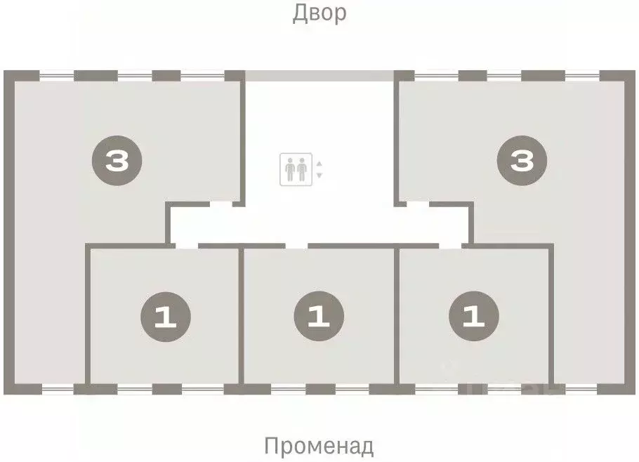 3-к кв. Омская область, Омск ул. Б.Г. Шаронова, 9 (80.81 м) - Фото 1