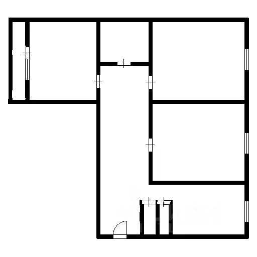 3-к кв. Воронежская область, Воронеж Тепличная ул., 26а (67.3 м) - Фото 2