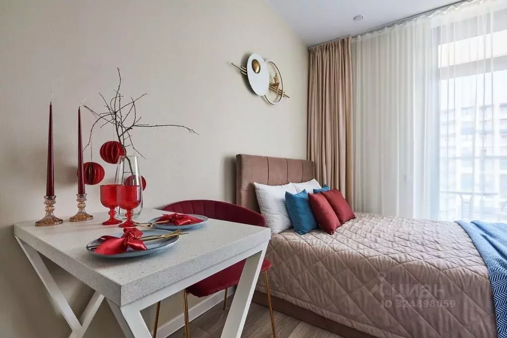 Студия Краснодарский край, Сочи Бытха мкр, ул. Ясногорская, 16/2к6 ... - Фото 2