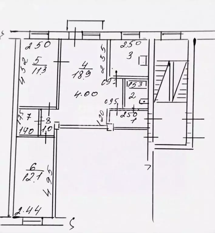 3-к кв. Иркутская область, Иркутск ул. Трилиссера, 107 (58.5 м) - Фото 2
