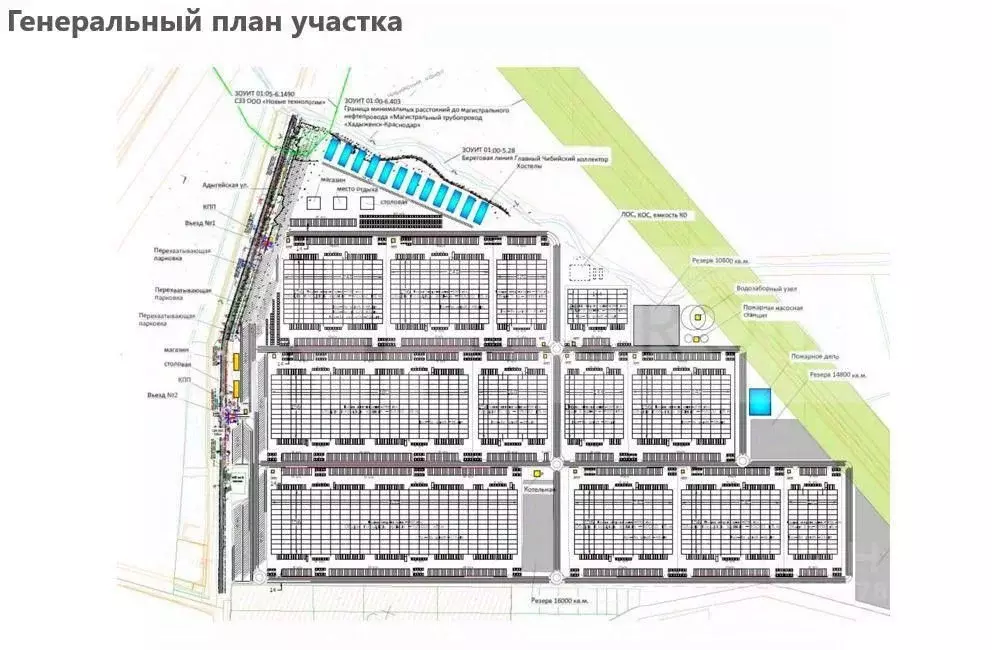 Склад в Адыгея, Тахтамукай аул ул. Адыгейская, 64 (40000 м) - Фото 2