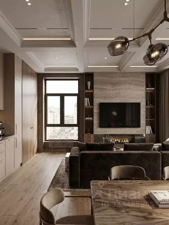 3-к кв. Москва Большой Тишинский пер., 38 (70.0 м) - Фото 2