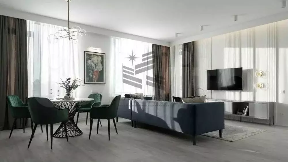 3-к. квартира, 130 м, 8/11 эт. - Фото 0