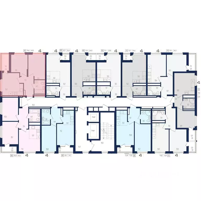 2-к кв. Башкортостан, Уфа ул. Евгения Столярова, 13 (43.0 м) - Фото 2