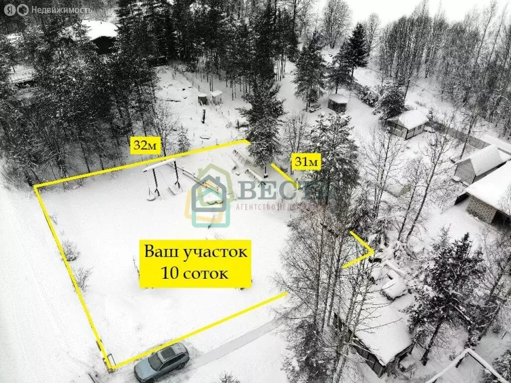 Участок в Агалатовское сельское поселение, территория Массив Агалатово ... - Фото 2