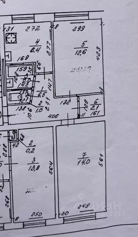 2-к кв. Калининградская область, Калининград Батальная ул., 79 (44.6 ... - Фото 2