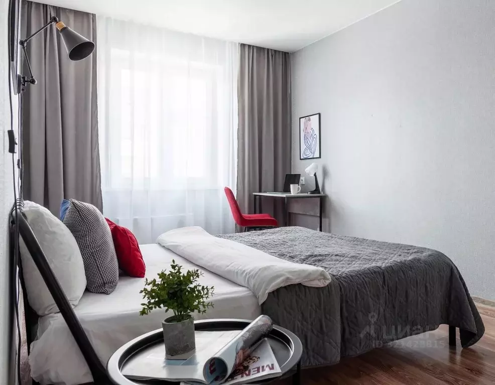 1-к кв. Красноярский край, Красноярск ул. Дубровинского, 110В (45.0 м) - Фото 2