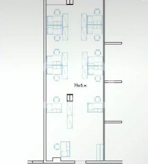 Офис в Москва Бауманская ул., 6С2 (79 м) - Фото 2