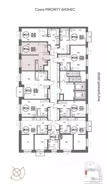 1-к кв. Иркутская область, Иркутск Макс жилой комплекс (36.83 м) - Фото 1
