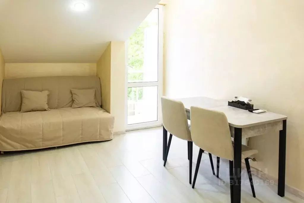 Студия Краснодарский край, Сочи ул. Чекменева, 18 (16.0 м) - Фото 1