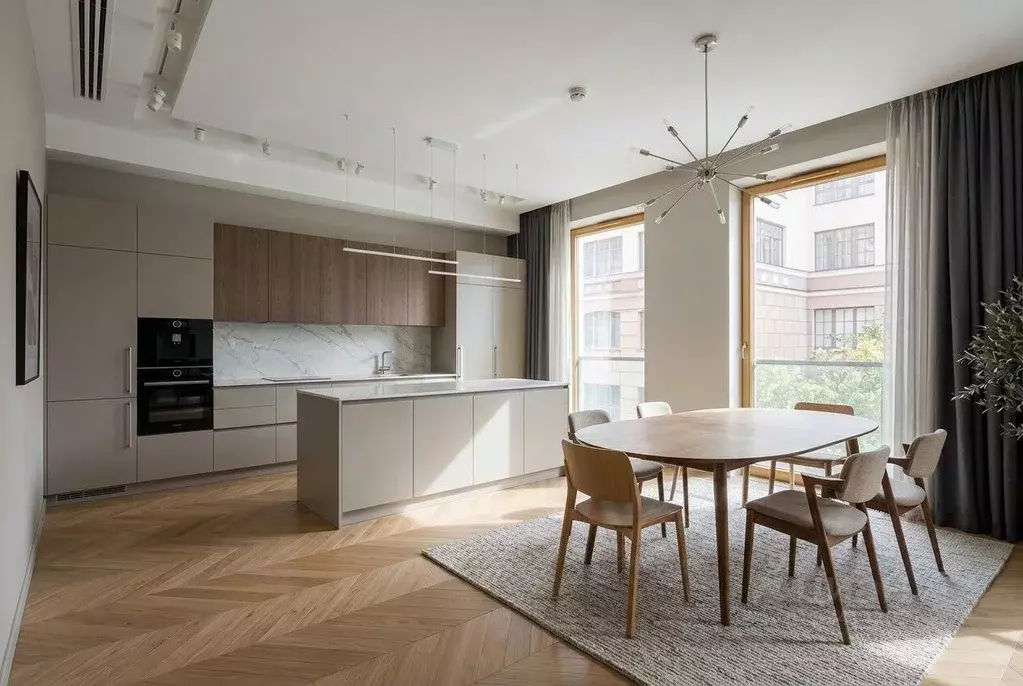 4-к кв. Москва 1-й Смоленский пер., 21 (120.0 м) - Фото 1