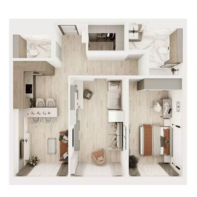 3-к кв. Хабаровский край, Хабаровск ул. Шеронова, 12 (80.5 м) - Фото 1