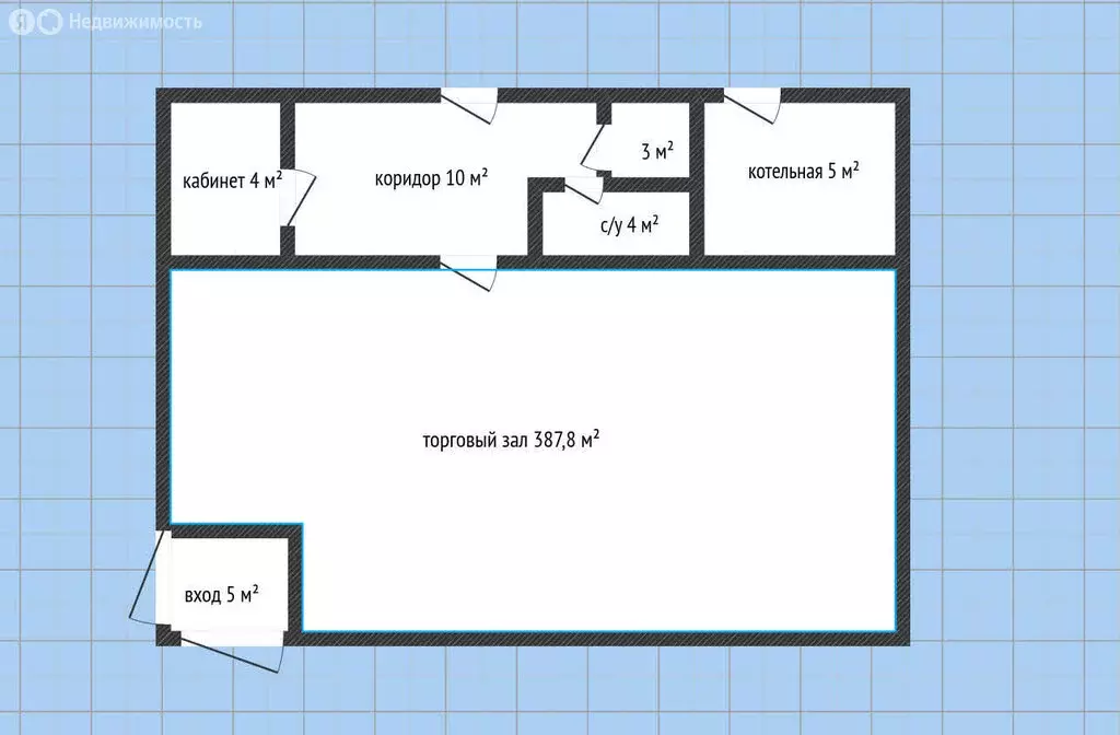 Торговая площадь (418.8 м) - Фото 1