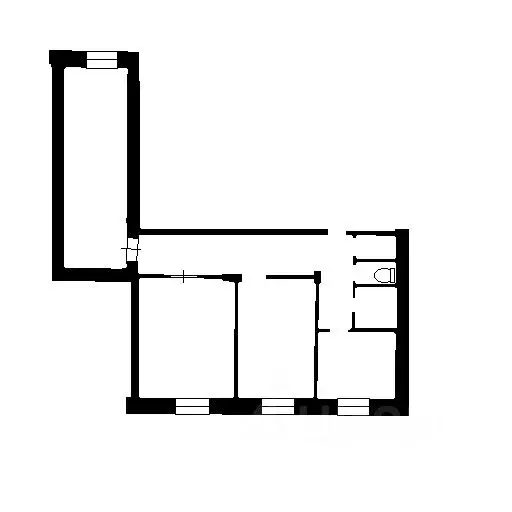 2-к кв. Новосибирская область, Новосибирск ул. Кирова, 76 (60.0 м) - Фото 2
