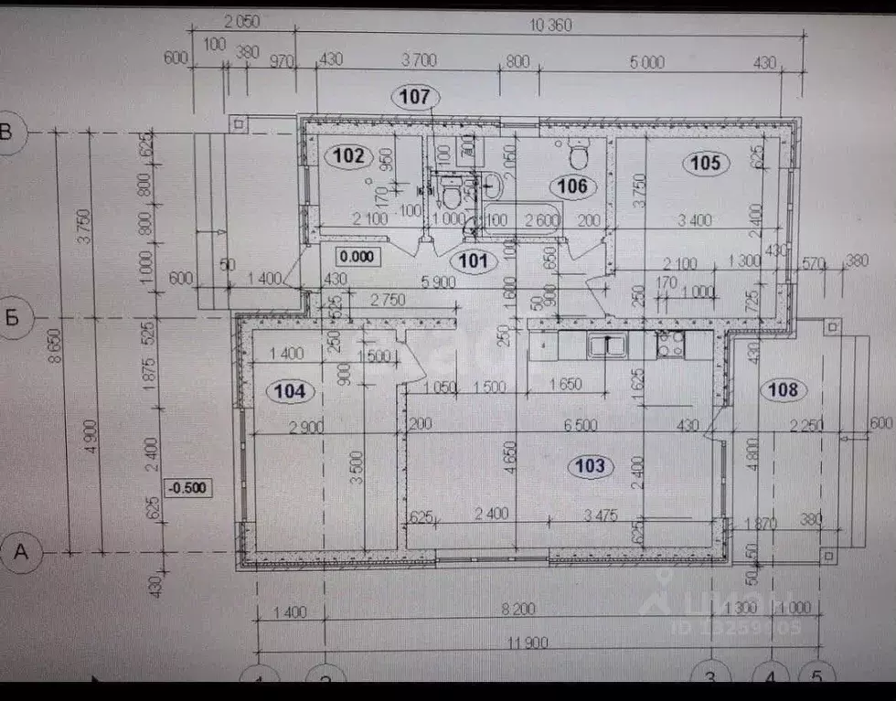 Дом в Липецкая область, Грязинский район, Кузовский сельсовет, д. ... - Фото 1