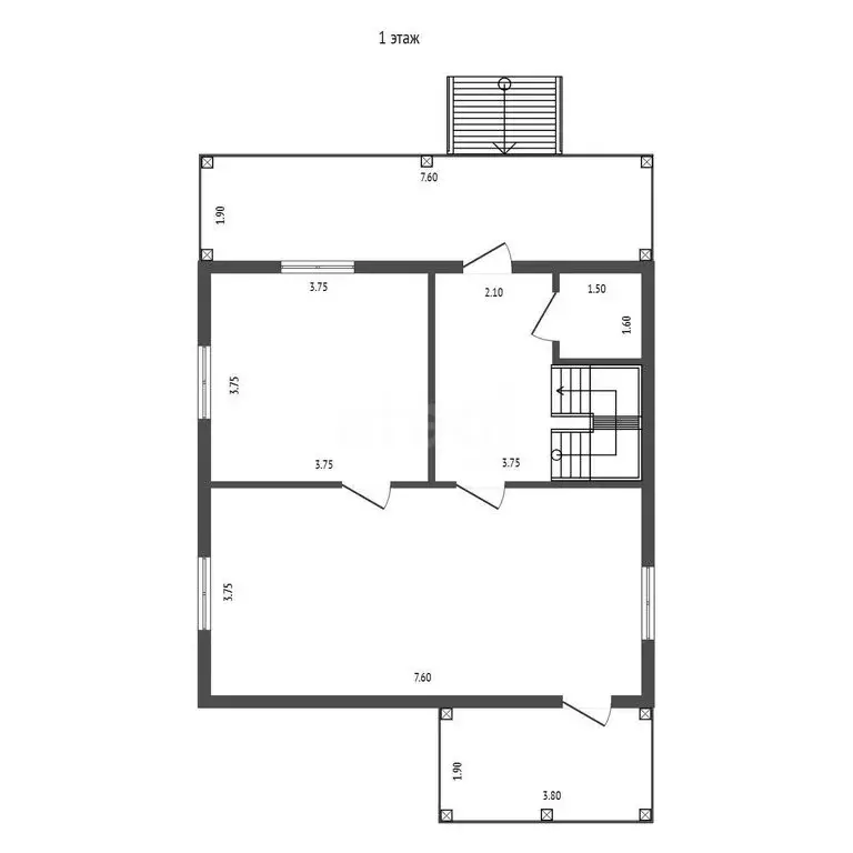 Дом в посёлок Солонцы, СНТ Гиацинт, Спортивная улица (120 м) - Фото 1