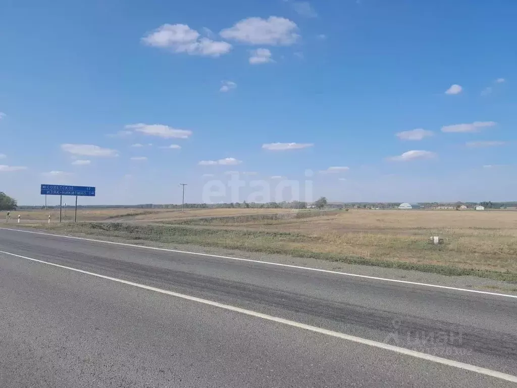 Участок в Оренбургская область, Саракташский район, Черноотрожский ... - Фото 0