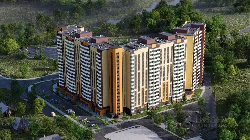 3-к кв. Московская область, Домодедово ул. Текстильщиков, 45 (78.59 м) - Фото 2