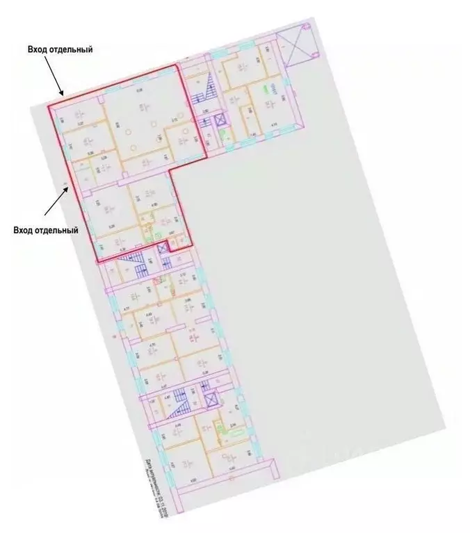 Помещение свободного назначения в Москва Дмитровский проезд, 4к3 (217 ... - Фото 2
